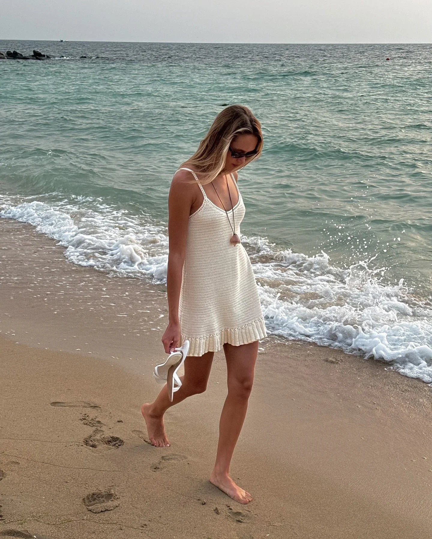Vestido de ganchillo perfecto para el verano
